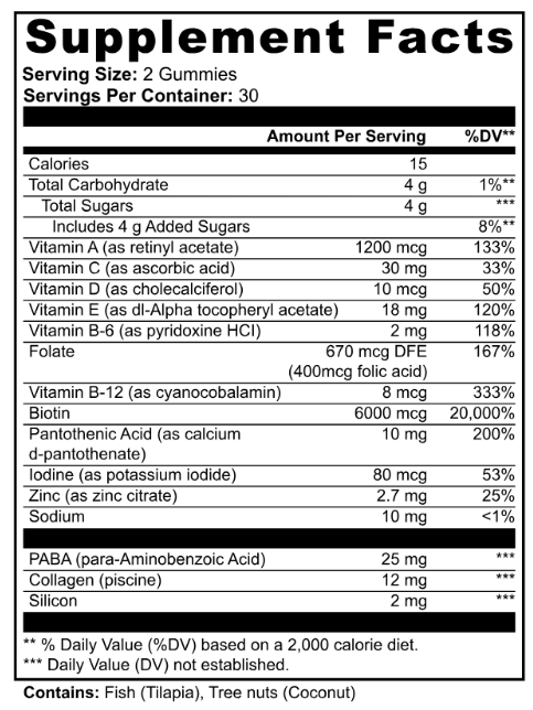 ROOT+ Hair Gummies